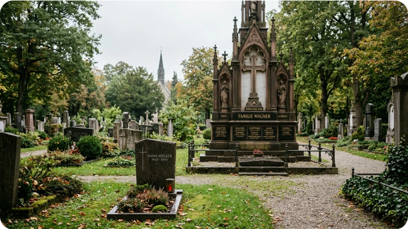 Grabstein vs. Grabmal – Unterschied zwischen Grabstein und Denkmal